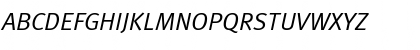 MetaPlus Normal Caps Italic Regular Font