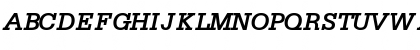 MetronSSK BoldItalic Font MetronSSK BoldItalic Font
