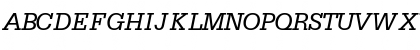 MetronSSK Italic Font