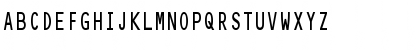 MicroscanBCondensed Regular Font