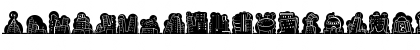 MiniPics NakedCityNight Font MiniPics NakedCityNight Font