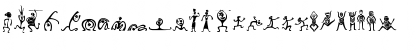 MiniPics Zafrica Font MiniPics Zafrica Font