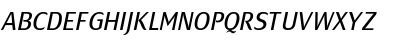 MondialPlus Light Italic Caps Regular Font