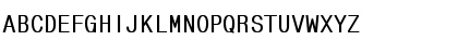 MonoCondensed Bold Font