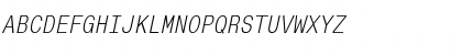 MonoCondensedC Italic Font MonoCondensedC Italic Font