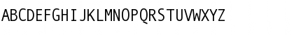 MonoSpatial Regular Font MonoSpatial Regular Font