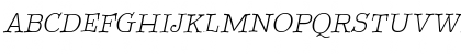 BetterTypeRightThin Italic Font BetterTypeRightThin Italic Font