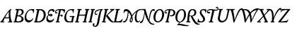 BiblonCaps Italic Font