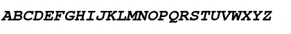 NimbusMonLTU Bold Italic Font