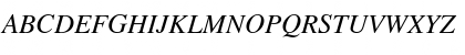 Nimbus Roman Becker No9L Italic Font