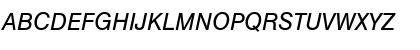 Nimbus Sans Becker T Italic Font