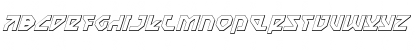 Nostromo 3D Italic 3D Italic Font