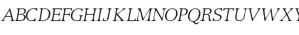 NuanceLightSSK Italic Font
