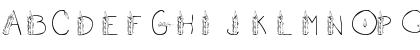 101! CandleZ Regular Font 101! CandleZ Regular Font