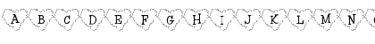 101! Cloudy HeartZ Regular Font 101! Cloudy HeartZ Regular Font