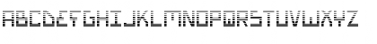 Bionic Type Gradient Gradient Font