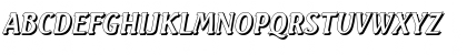 AbelBeckerShadow Italic Font