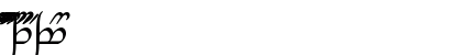 Tengwar Annatar Alt Regular