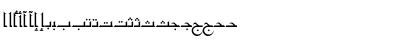 Al-Kharashi 45 Regular Font Al-Kharashi 45 Regular Font