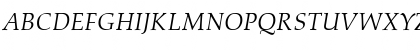 Aldus RomanSC Italic Font