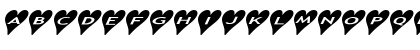 AlphaShapes hearts 2a Normal Font AlphaShapes hearts 2a Normal Font