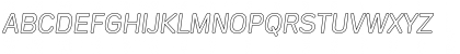 AndreasBeckerOutline-Light Italic Font AndreasBeckerOutline-Light Italic Font