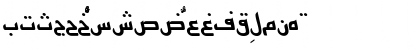 Arabic7KufiSSK Italic Font Arabic7KufiSSK Italic Font