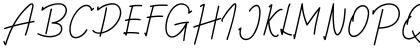 The Signate Free Regular Font