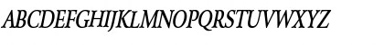 Array-Condensed Bold Italic Font