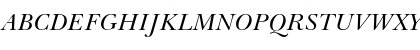 Baskerville Italic Font