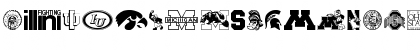 Big Ten Mania Regular Font Big Ten Mania Regular Font