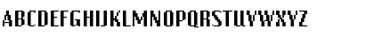 BitmapWide Regular Font