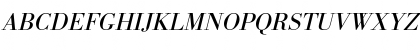 Bodoni Classico Italic Font