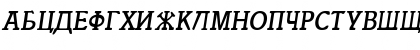 ItaliaCyrillicItalic Italic Font