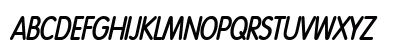 Vogel Condensed BoldItalic