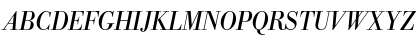 BodoniBE RomanItalic Font