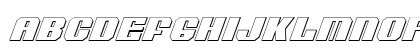 Voortrekker 3D Italic Italic