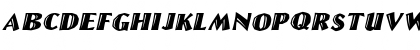 LinoLetterCut Italic Font