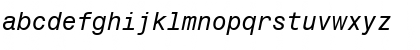 Monospac821 BT Italic Font