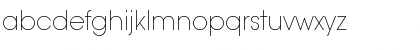 Trendex Light SSi Extra Light Font Trendex Light SSi Extra Light Font