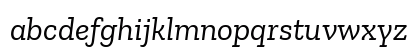 Zilla Slab Italic