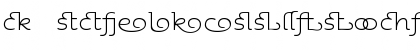 AspectLigatures Light Font AspectLigatures Light Font