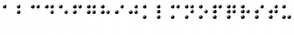 Braille 3D Regular Font