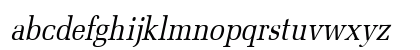 Bid Roman Condensed Italic