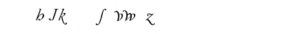 CaslonQW-Italic Regular Font