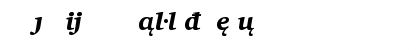 Charter Black Italic Extension Font