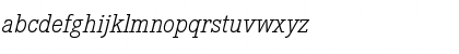 Corporate E Light Italic Font