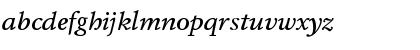 DB Serif TF Regular Italic Font