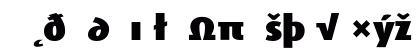 Dwarf FatOldStyleDigits Font