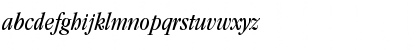 ITC Garamond Book Condensed Italic Font